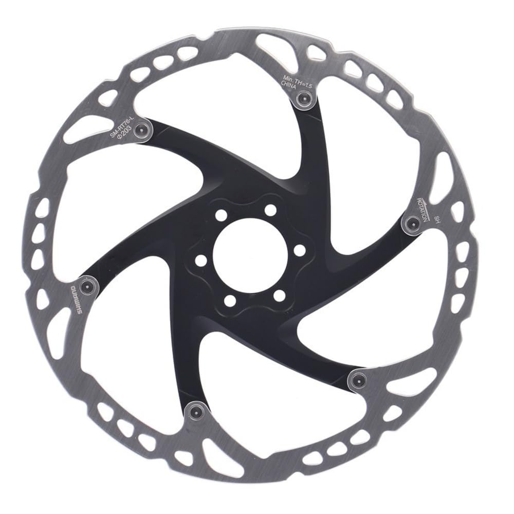 SHIMANO SM-RT76 Bremsscheibe 6-Loch Metall/Resin Durchmesser 203mm 2021 Bremsscheiben Einheitsgröße, k.A. SHIMANO SM-RT76 Bremsscheibe 6-Loch Metall/Resin Durchmesser 203mm 2021 Bremsscheiben Einheitsgröße, k.A. von SHIMANO