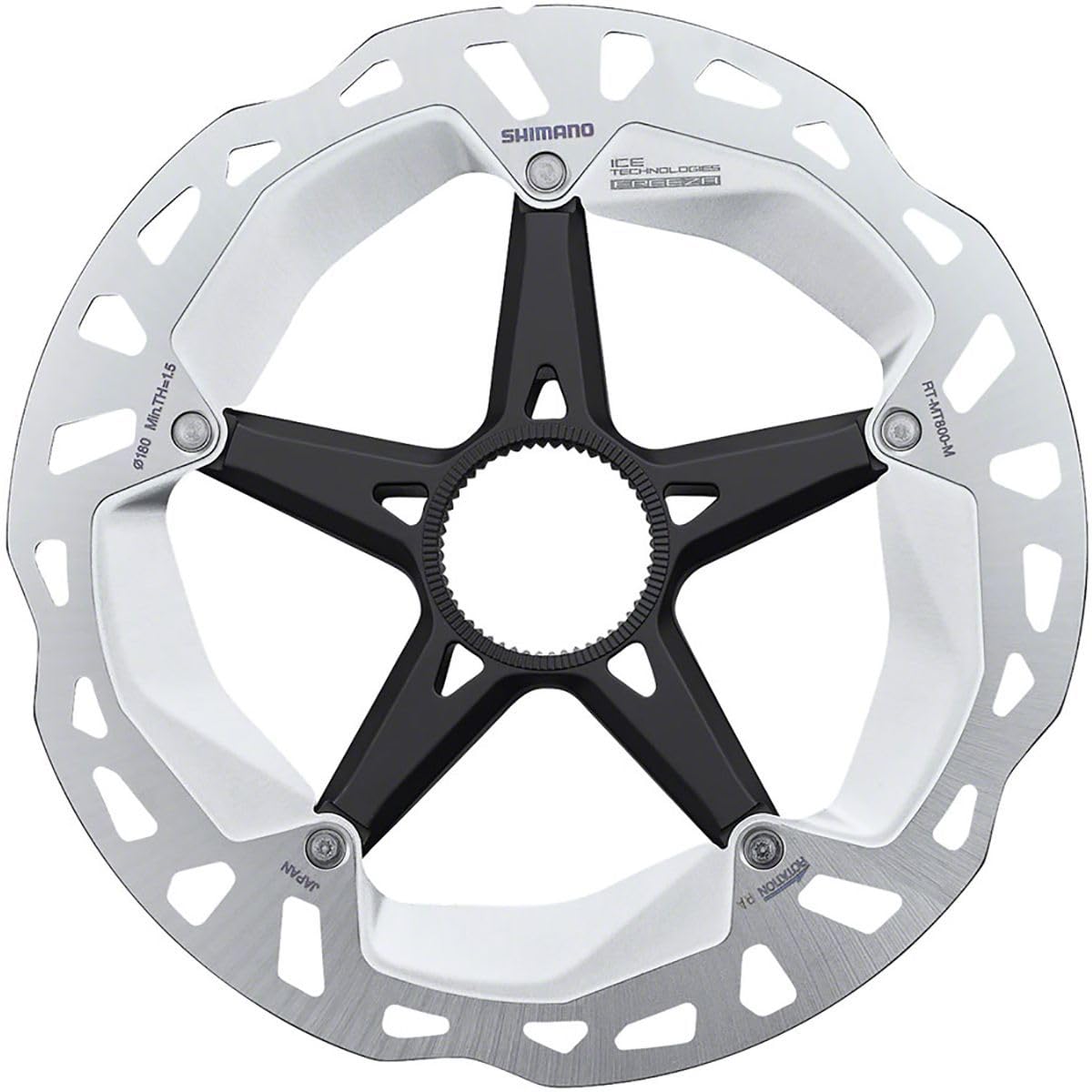 SHIMANO XT RT-MT800-L Centerlock Disc Rotor with External Lockring SHIMANO XT RT-MT800-L Centerlock Disc Rotor with External Lockring von SHIMANO