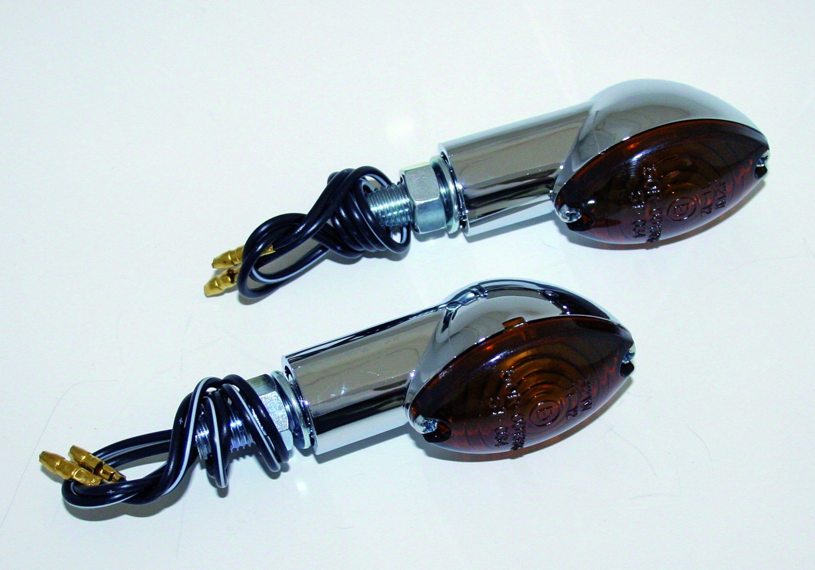 Blinker CATEYE, chrom, kurz, Glas getönt, E-gepr. Blinker CATEYE, chrom, kurz, Glas getönt, E-gepr. von SHIN YO