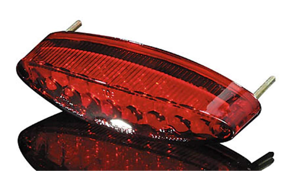 ShinYo LED Rücklicht NUMBER1 mit Nr.-Beleuchtung rot, Unisex, Multipurpose, Ganzjährig, Kunststoff von SHIN YO