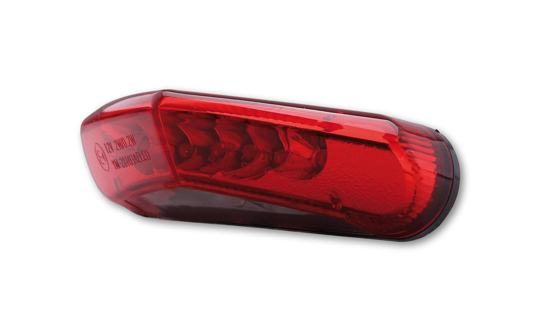 SHIN YO LED Rücklicht, rotes Glas (Black) von SHIN YO