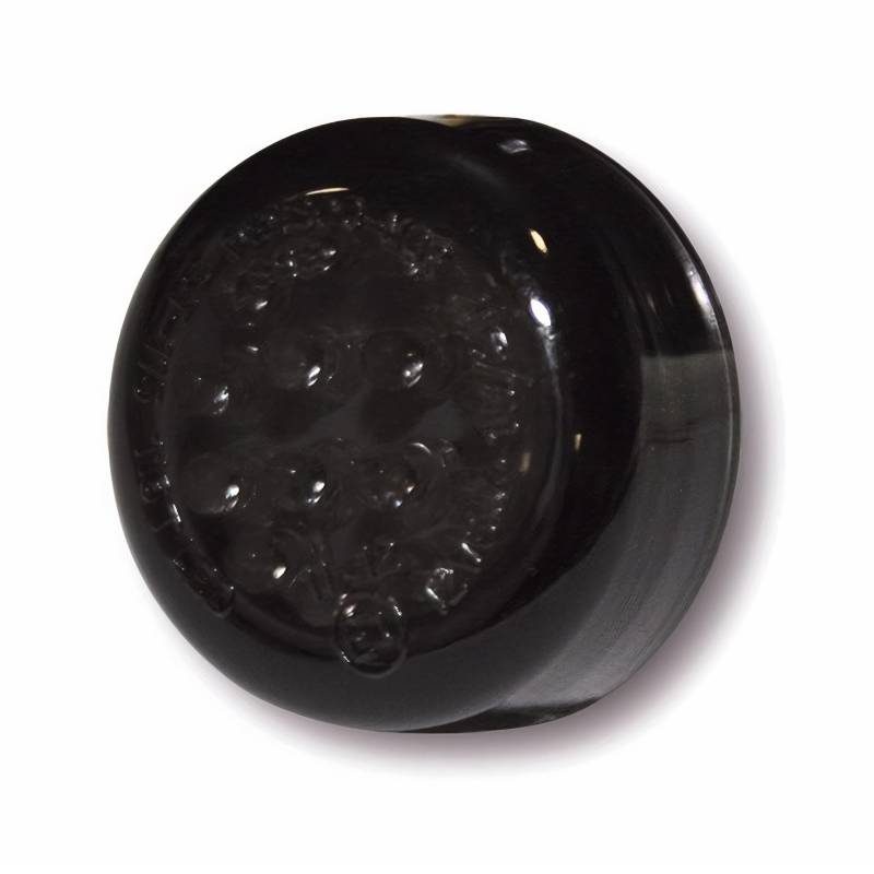 SHIN YO LED-Rücklicht MICRO DISC, getöntes Glas, rund (Black) von SHIN YO