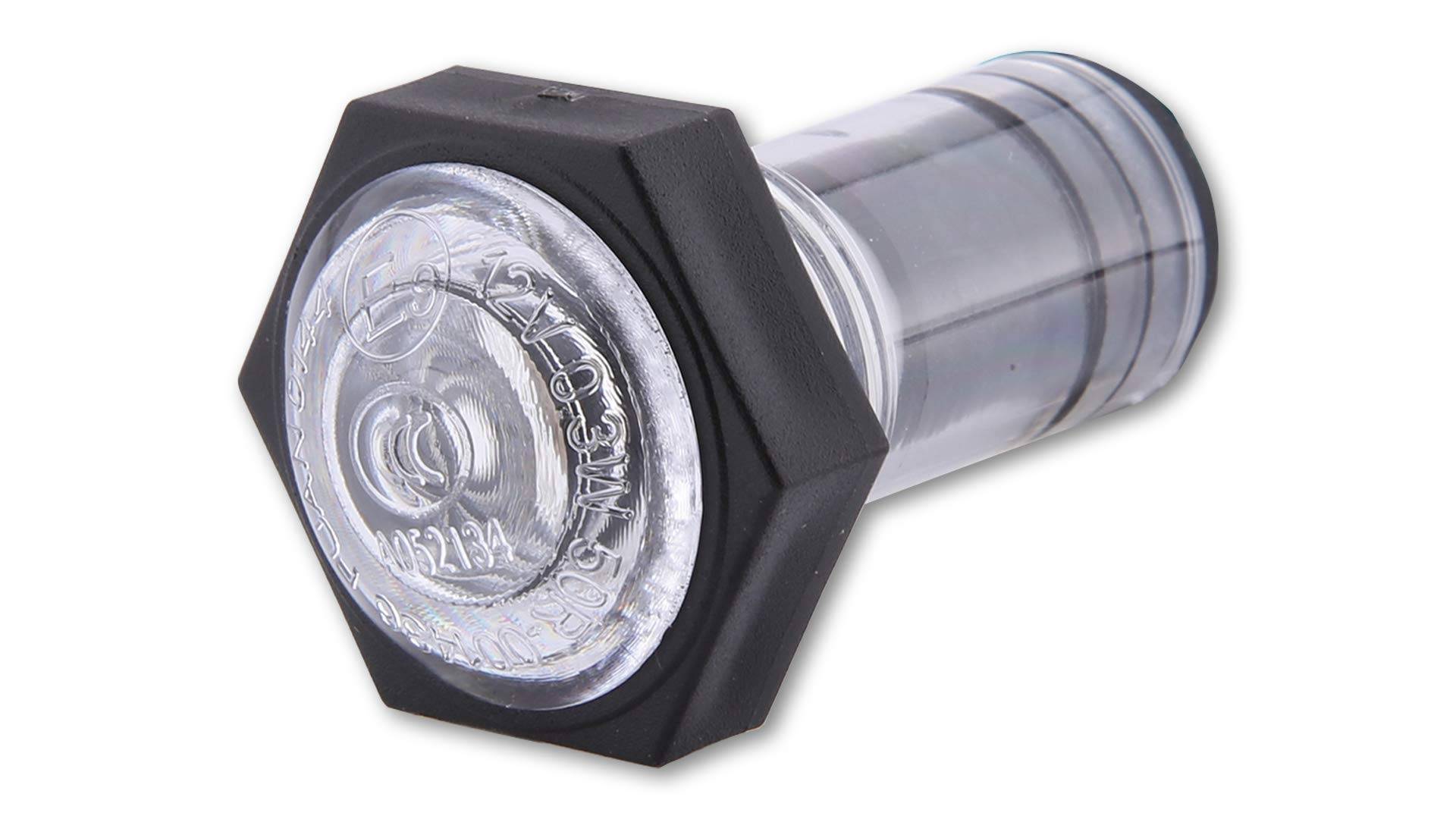 SHIN YO Universal LED-Standlicht, Linsen-Durchmesser 23 mm, 12V (Transparent) von SHIN YO