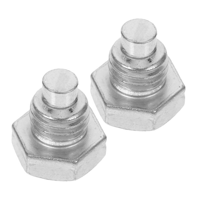 SHINEOFI 2 Stück Jack-Zubehör Wagenheber Reparaturwerkzeug Schrauben für die Pressstange des Wagenhebers Schraube für Wagenheber Wagenhebergriffschraube Eisen Silver von SHINEOFI