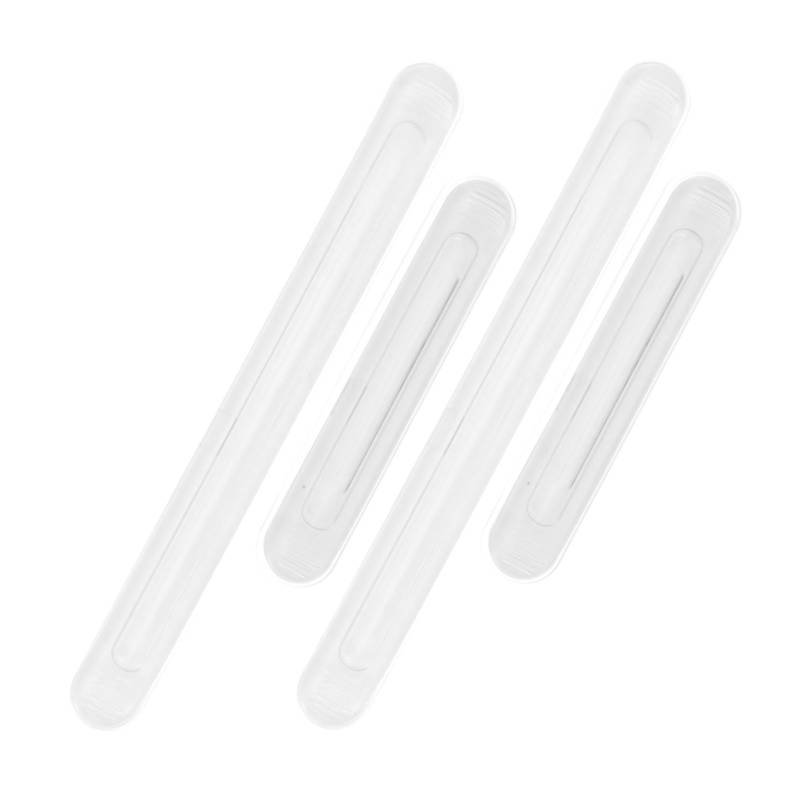 SHINEOFI 4 Stücke Antikollisionsstreifen Auto Rand Trimmen Bewachen Schutz Möbel Durchsichtige Stoßfänger Für Schranktüren Kabinettstür Stoßfänger Kieselgel Transparent von SHINEOFI