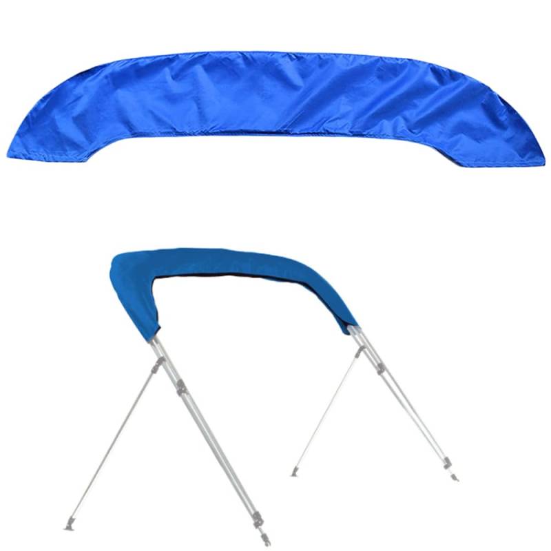 Boots Bimini Top Aufbewahrungs Boot Abdeckung für 3 Bug Stütz Top – 600D wasserdichtes Baldachin Organisationszubehör (61"-72" W) von SHINETEC