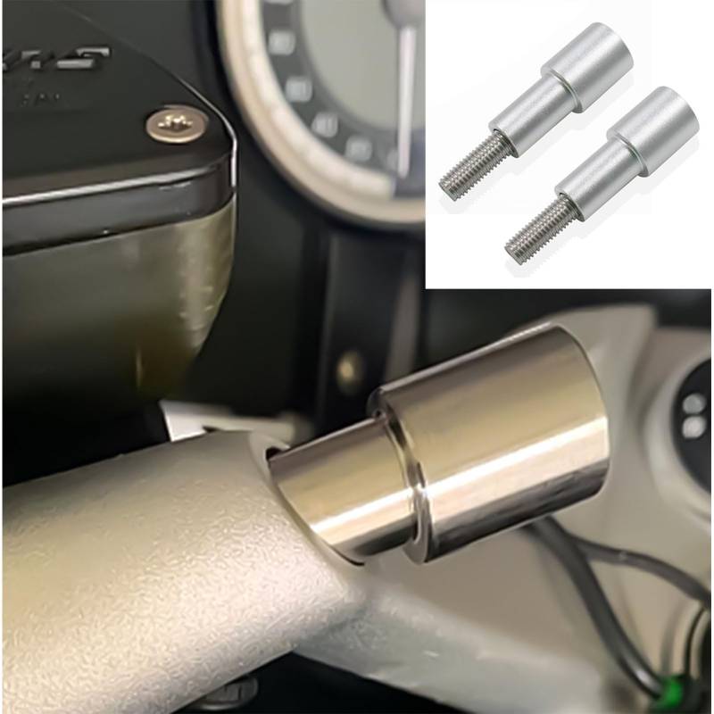 SHINKXMT Motorrad-Lenkeradapter, Verlängerungsstange, Navigationshalterung, Handyhalterung für B&M&W K1600GT K1600GTL R1200RE R1200RT R1250RS R1250RT, Ganzjahreszubehör (2) von SHINKXMT