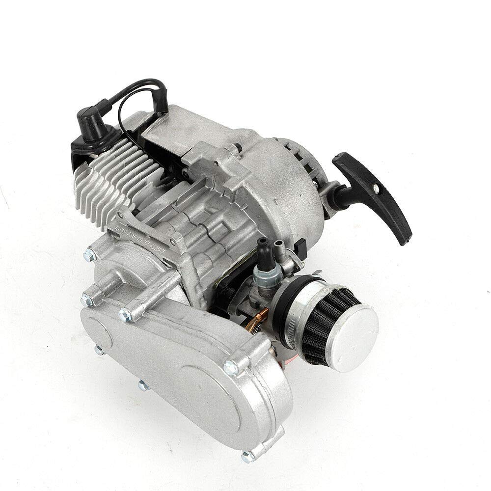 49cc 2-Takt Pull Startmotor Motor + Getriebe Pocketbike Mini-Rennrad ATV Roller von SHIOUCY