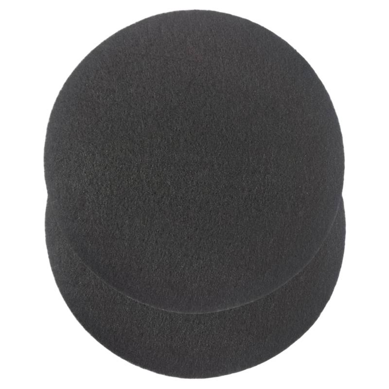 Splash Matte, 2pcs Ölabflusswanne 15 Zoll runde Hochtemperaturresistent Splash Matte Mehrzweck Industrieöl Fangschale von SHITOOMFE