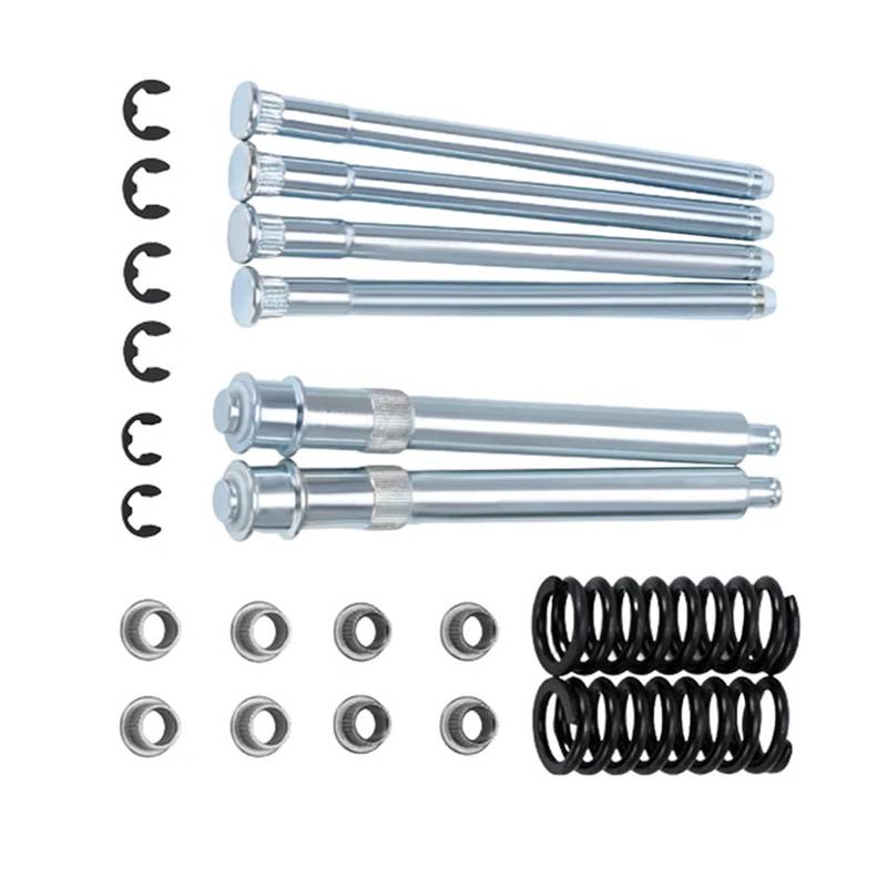 SHIYUNTI 1 Set Auto-Vordertürscharnierstift- und Buchsen-Reparatursatz mit Feder, kompatibel mit Suburban K1500 K2500 K3500, Ersatzzubehör von SHIYUNTI