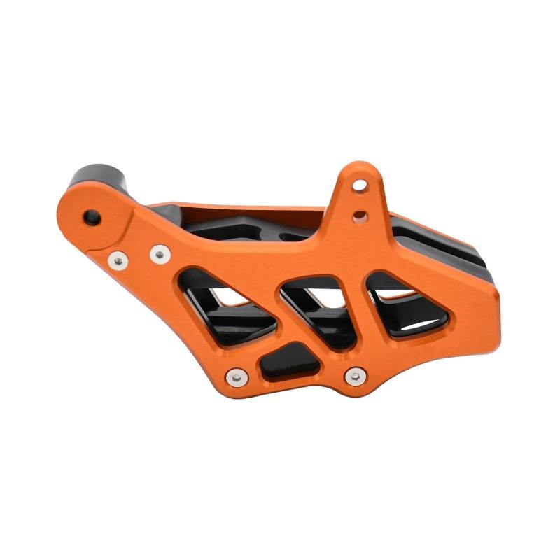 SHIYUNTI CNC-Aluminium-Kettenleitfadenschutz, kompatibel mit SX SXF EXC EXCF XC XCW XCF SMC, kompatibel mit FC TC FE TE FS FX TX 85 125-501 2014-2022(Orange) von SHIYUNTI