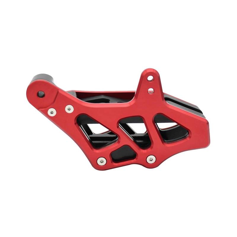 SHIYUNTI CNC-Aluminium-Kettenleitfadenschutz, kompatibel mit SX SXF EXC EXCF XC XCW XCF SMC, kompatibel mit FC TC FE TE FS FX TX 85 125-501 2014-2022(Red) von SHIYUNTI