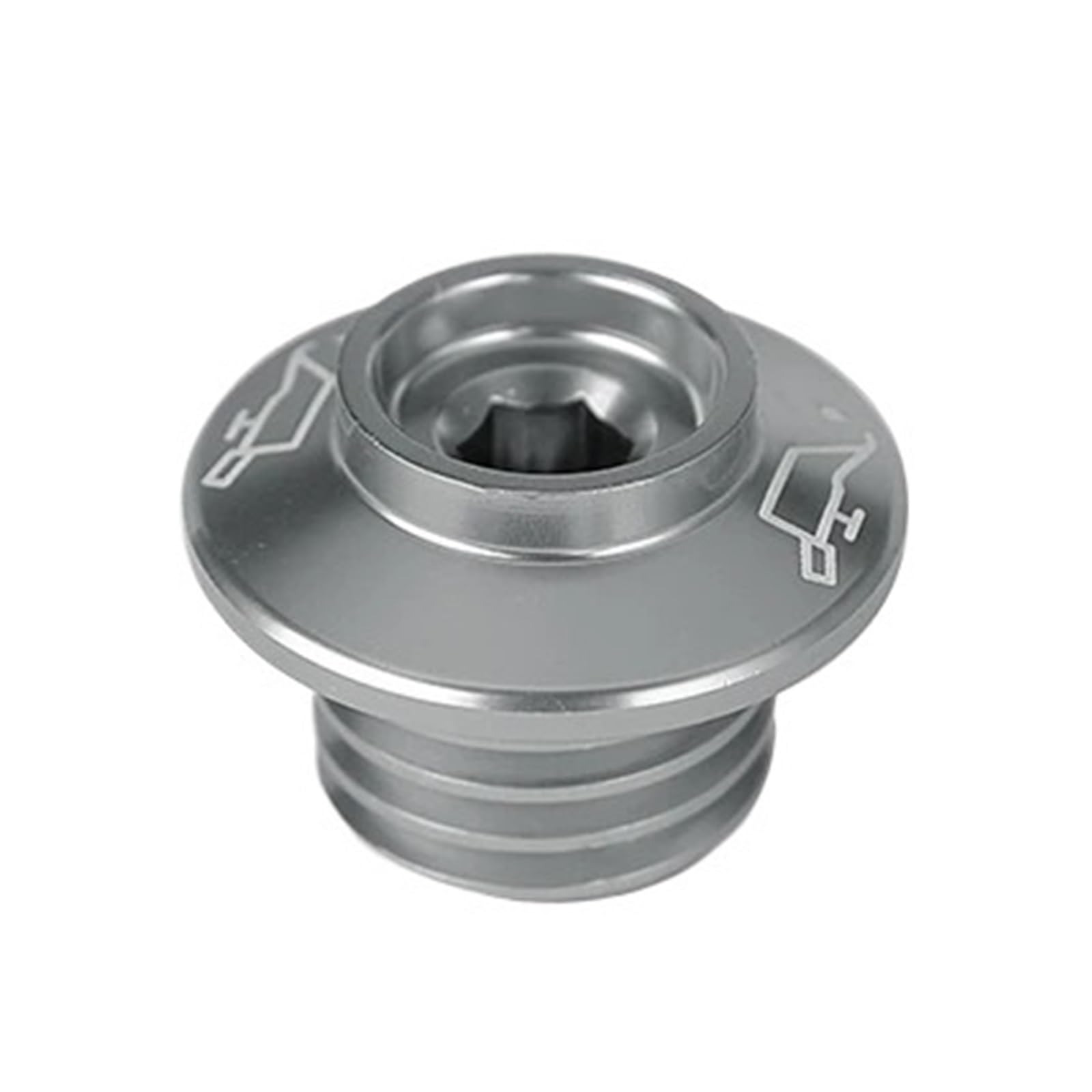 SHIYUNTI CNC-Ölfilterbecher-Motorsteckerabdeckung Kompatibel mit 848 899 959 1299 Panigale V4 V4S Hypermotard 796 821 939 950 SP Monster 696(Gray) von SHIYUNTI
