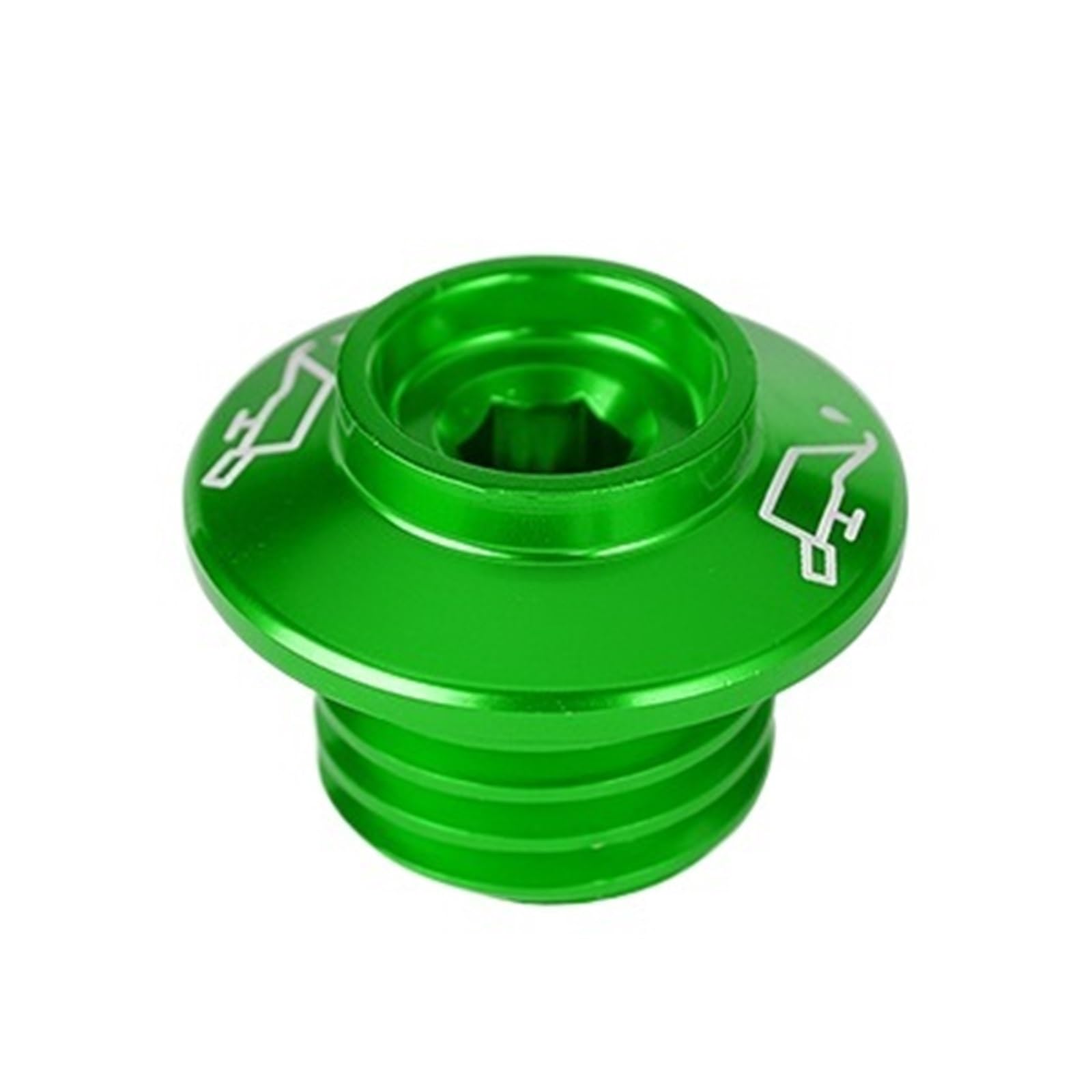 SHIYUNTI CNC-Ölfilterbecher-Motorsteckerabdeckung Kompatibel mit 848 899 959 1299 Panigale V4 V4S Hypermotard 796 821 939 950 SP Monster 696(Green) von SHIYUNTI