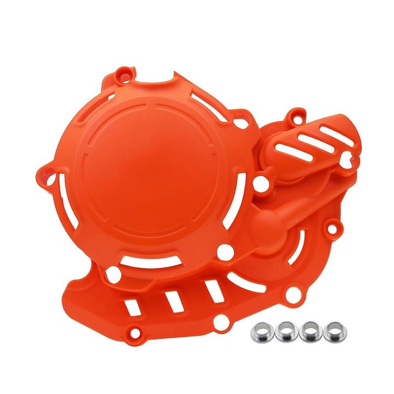 SHIYUNTI Kompatibel mit 450 500 EXCF XCF XCFW XWF EXC-F XC-F XCF-W XW-F Motorradmotor Zündkupplungsdeckel Schutzfolie PRO 4T 2023 2024(2024 Orange Clutch) von SHIYUNTI