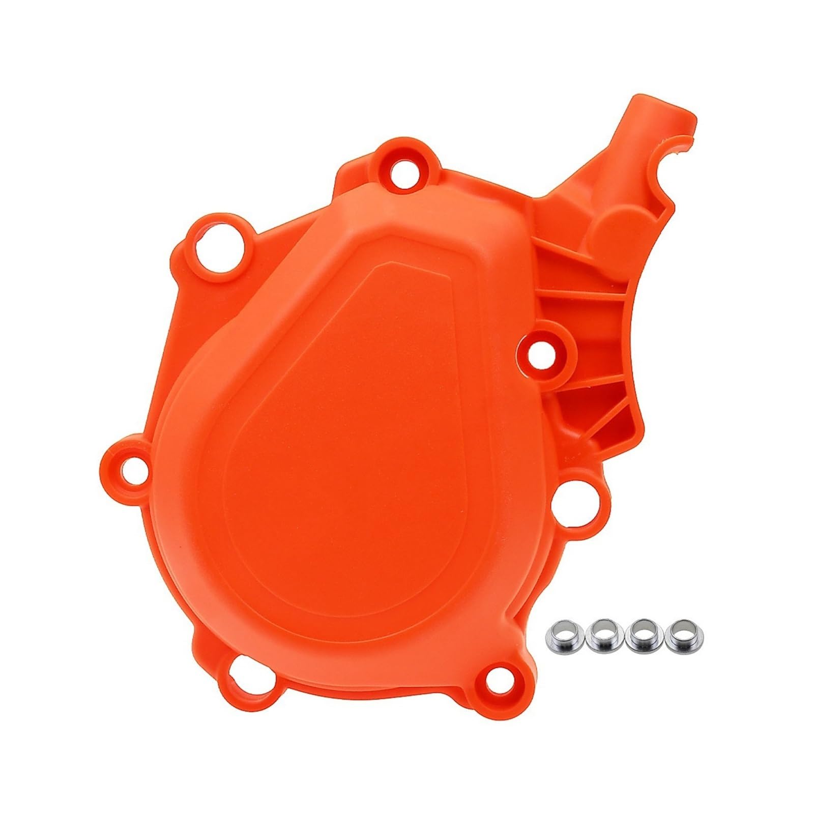 SHIYUNTI Kompatibel mit 450 500 EXCF XCF XCFW XWF EXC-F XC-F XCF-W XW-F Motorradmotor Zündkupplungsdeckel Schutzfolie PRO 4T 2023 2024(2024 Orange Ignition) von SHIYUNTI