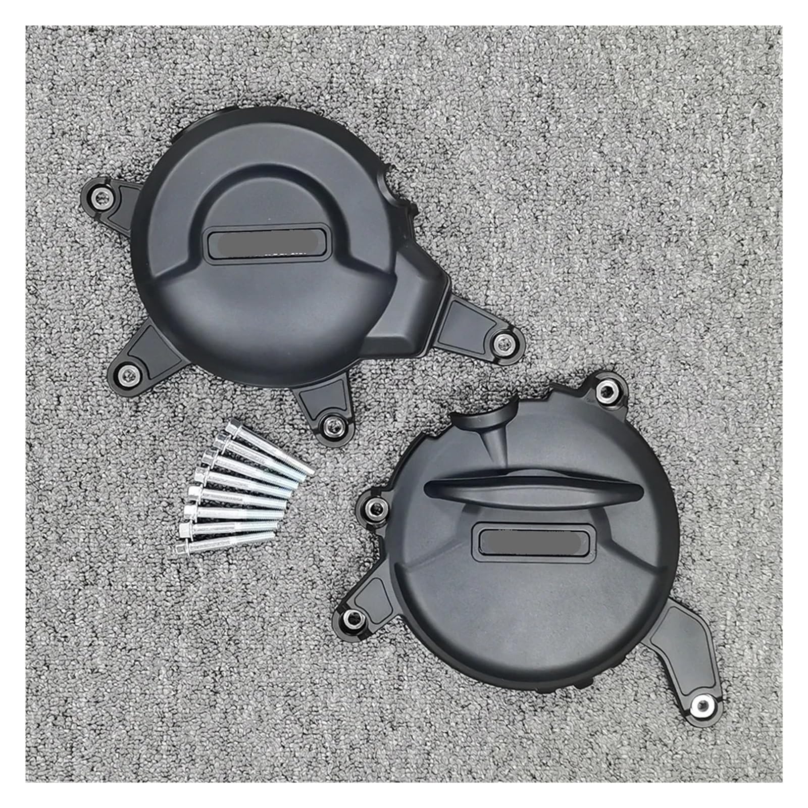 SHIYUNTI Kompatibel mit RC 390 2017-2021 Duke 390 2016-2021 Motorschutzabdeckung mit Kohlefaserstruktur(One 1set) von SHIYUNTI