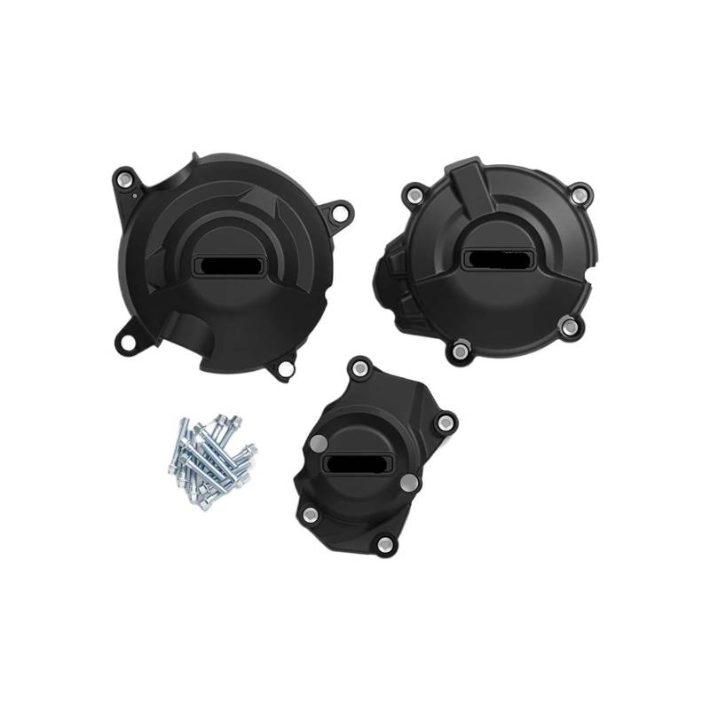 SHIYUNTI Kompatibel mit Trident 660 & Tiger 660 2021 2022 2023 GB Racing Motorräder Motorschutzabdeckung(One Set (3 Pieces)) von SHIYUNTI