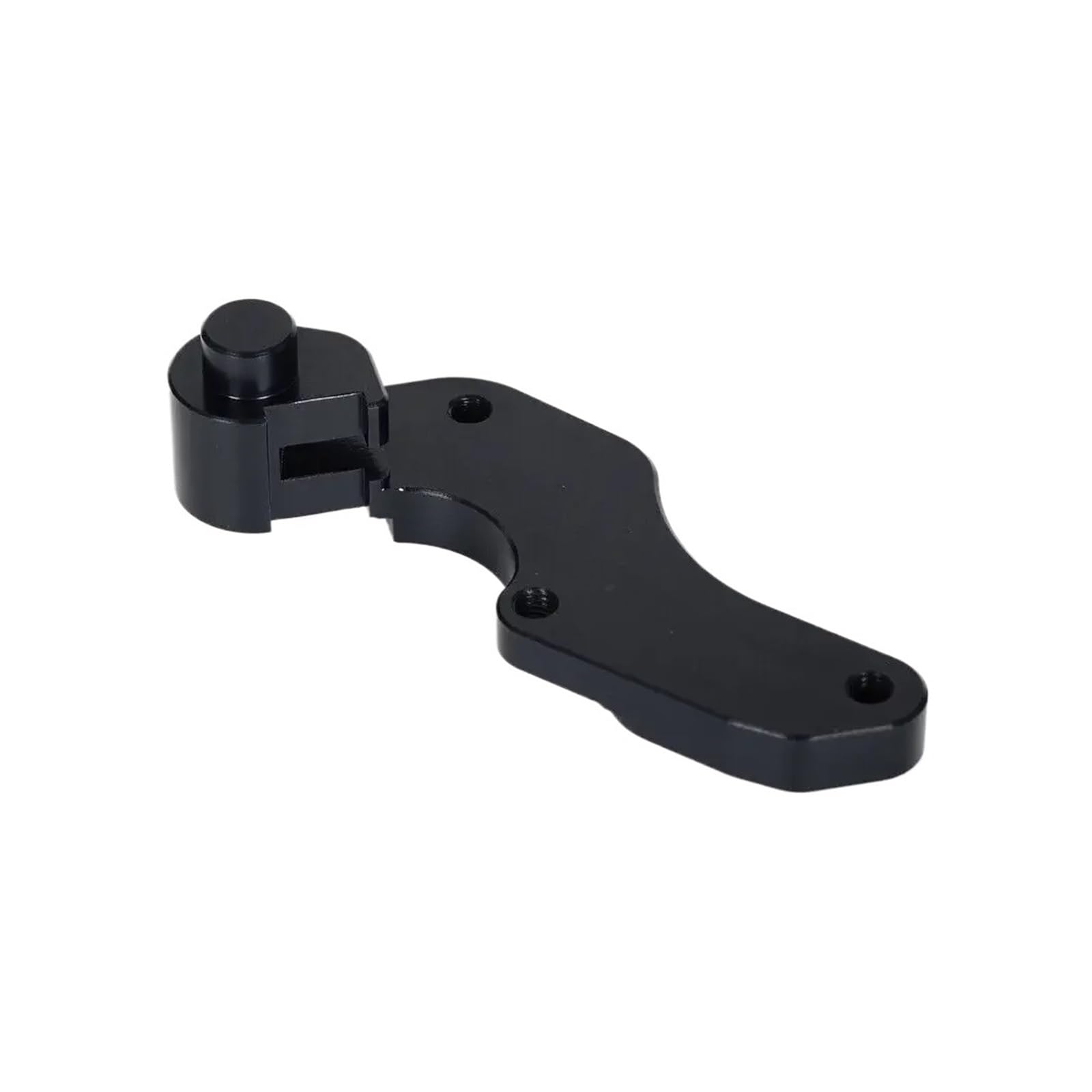 SHIYUNTI Kompatibel mit WR125 WR250 WR250F WR400F WR426F WR450F CNC 320MM Vorderrad-Bremsscheiben-Rotor-Adapterhalterung(Black) von SHIYUNTI