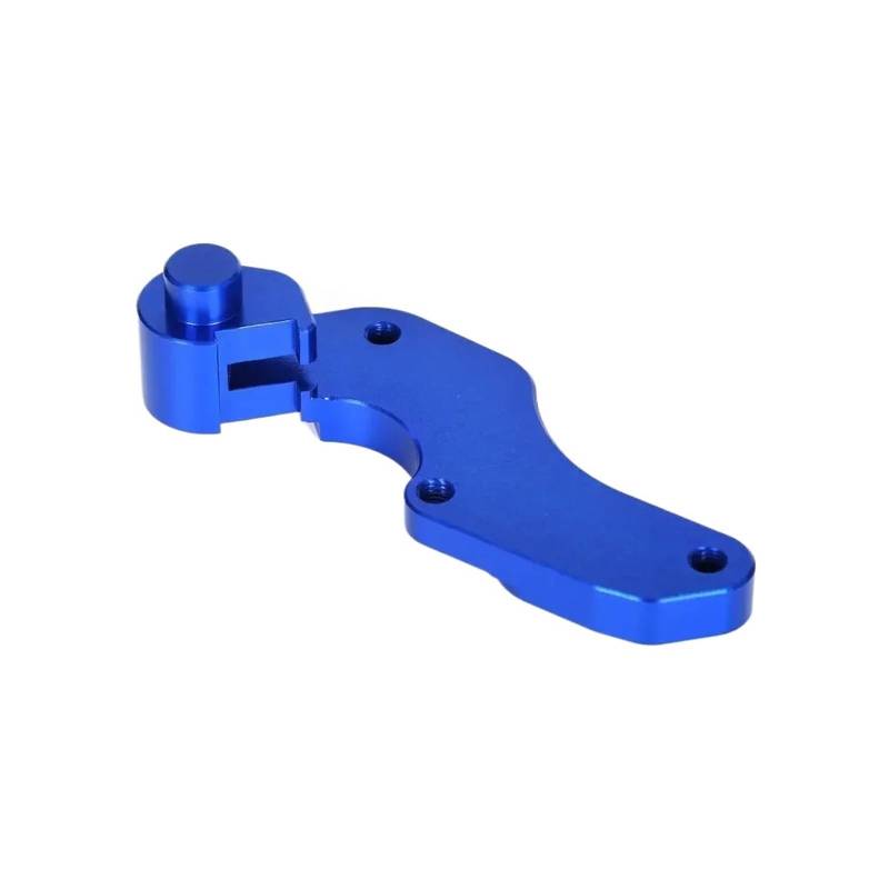 SHIYUNTI Kompatibel mit WR125 WR250 WR250F WR400F WR426F WR450F CNC 320MM Vorderrad-Bremsscheiben-Rotor-Adapterhalterung(Blue) von SHIYUNTI