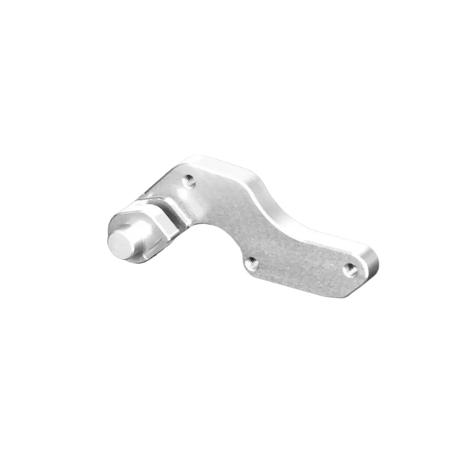 SHIYUNTI Kompatibel mit WR125 WR250 WR250F WR400F WR426F WR450F CNC 320MM Vorderrad-Bremsscheiben-Rotor-Adapterhalterung(Silver) von SHIYUNTI