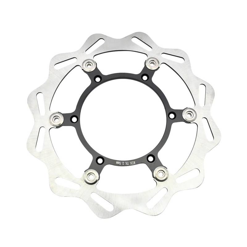 SHIYUNTI Kompatibel mit WR125 WR250 WR250F WR400F WR426F WR450F YZ125-450F FX1998 1999 2020 2021 Motorrad 270 mm 245 mm Vorne Hinten Bremsscheibe(Front 270MM Float) von SHIYUNTI