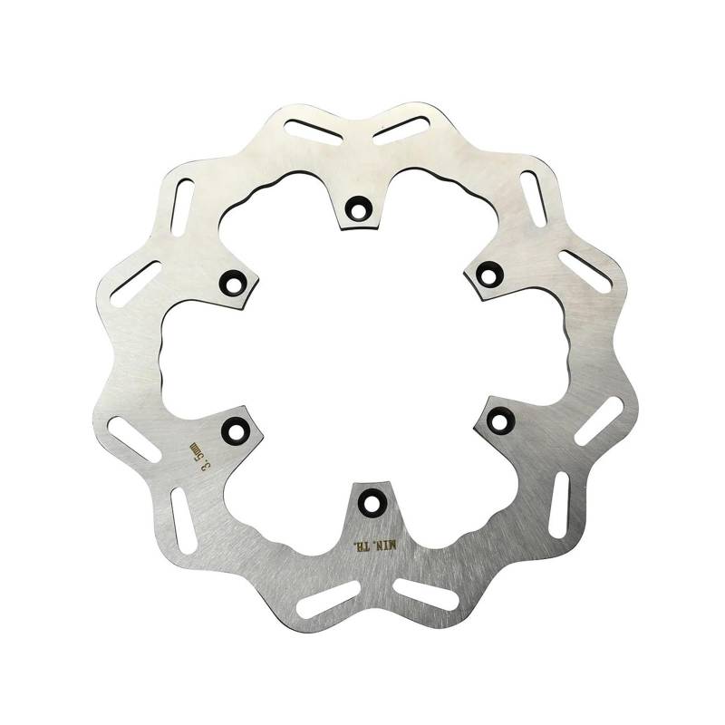 SHIYUNTI Kompatibel mit WR125 WR250 WR250F WR400F WR426F WR450F YZ125-450F FX1998 1999 2020 2021 Motorrad 270 mm 245 mm Vorne Hinten Bremsscheibe(Rear 245MM) von SHIYUNTI