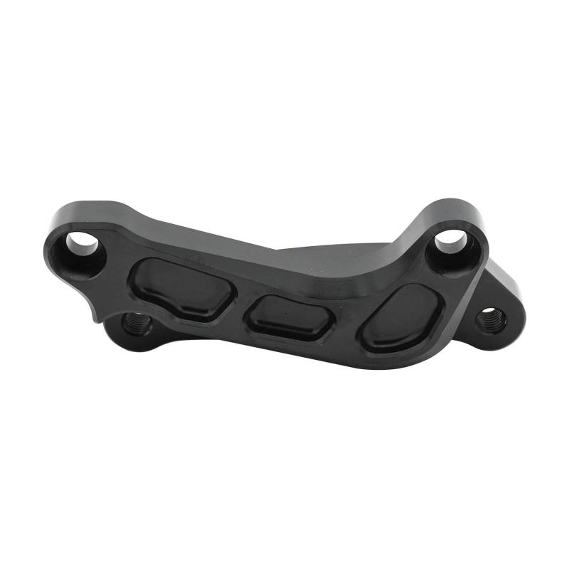 SHIYUNTI Motorrad 260MM 320MM Vorderradbremsscheiben Rotoren Bremssattel Adapter Halterung Kompatibel Mit XCW SX SXF XC XCF EXC EXCF Six Days 125-500(320mm Black Bracket) von SHIYUNTI