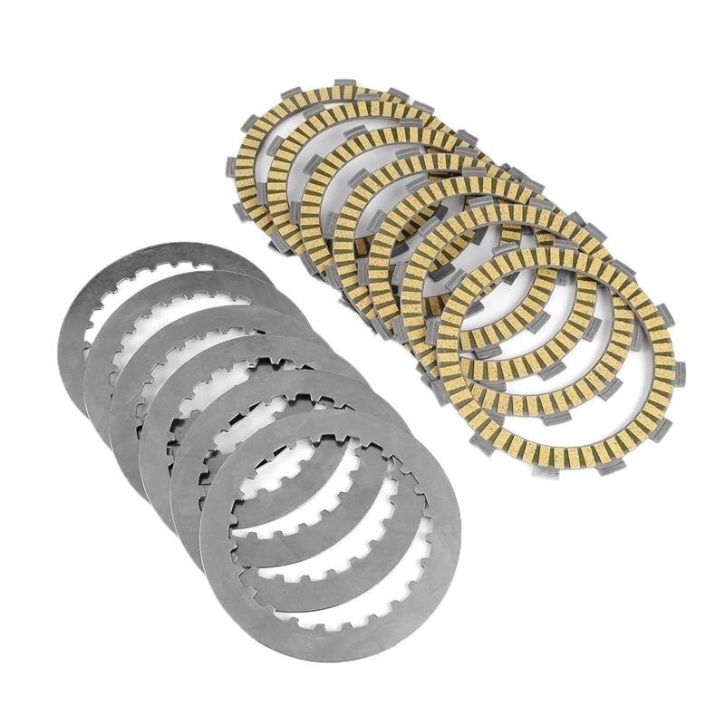 SHIYUNTI Motorrad-Kupplungsreibscheiben-Plattensatz Kompatibel mit CR125R CR 125R 125 R 1986-1999 22321-KA3-710 22201-KS6-700 Zubehör von SHIYUNTI