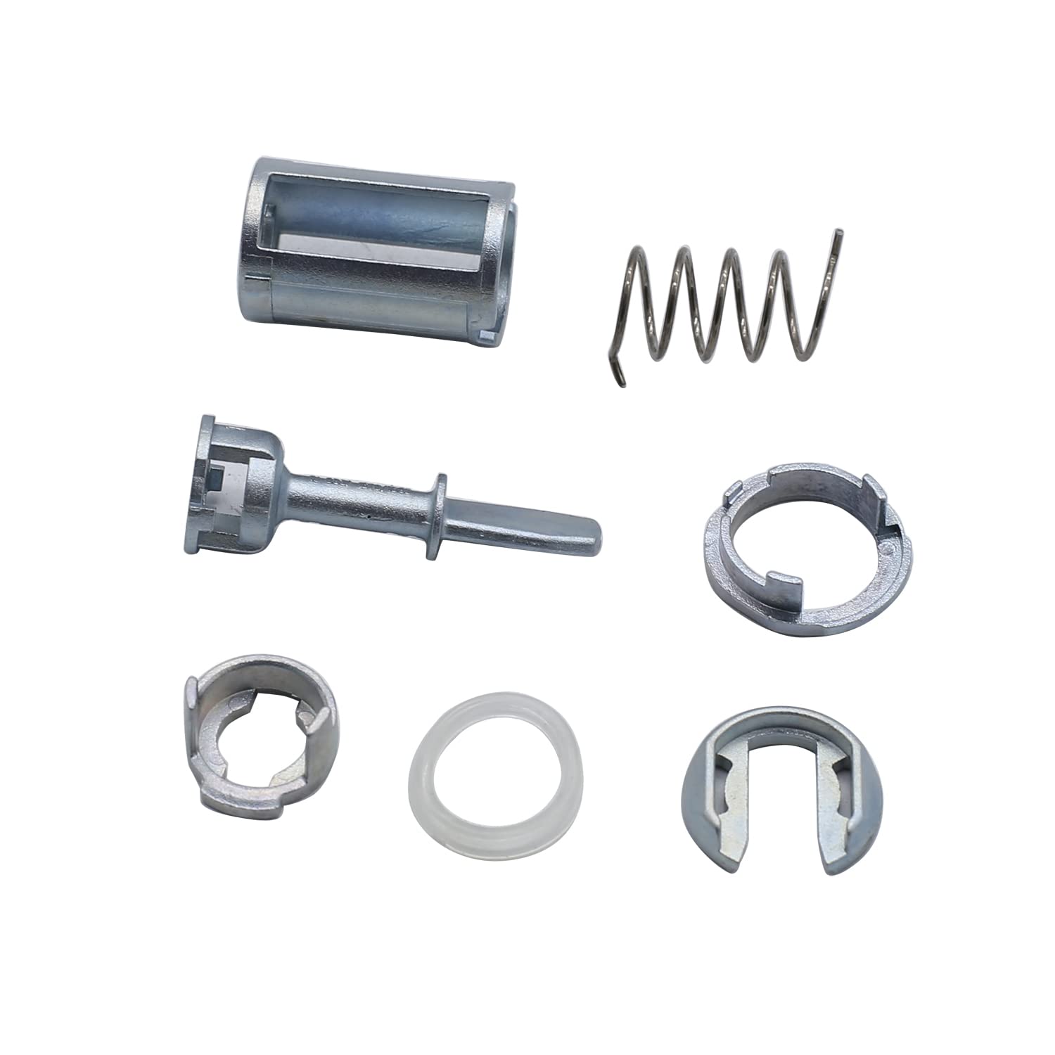 7-teiliges Set SHLPDFM Türschlosszylinder Reparatursatz 1U0837167E 1U0837168 vorne links oder rechts passend für VW POLO Golf MK4 Bora AUDI A6 SKODA FABIA 7-teiliges Set SHLPDFM Türschlosszylinder Reparatursatz 1U0837167E 1U0837168 vorne links oder rechts passend für VW POLO Golf MK4 Bora AUDI A6 SKODA FABIA von SHLPDFM