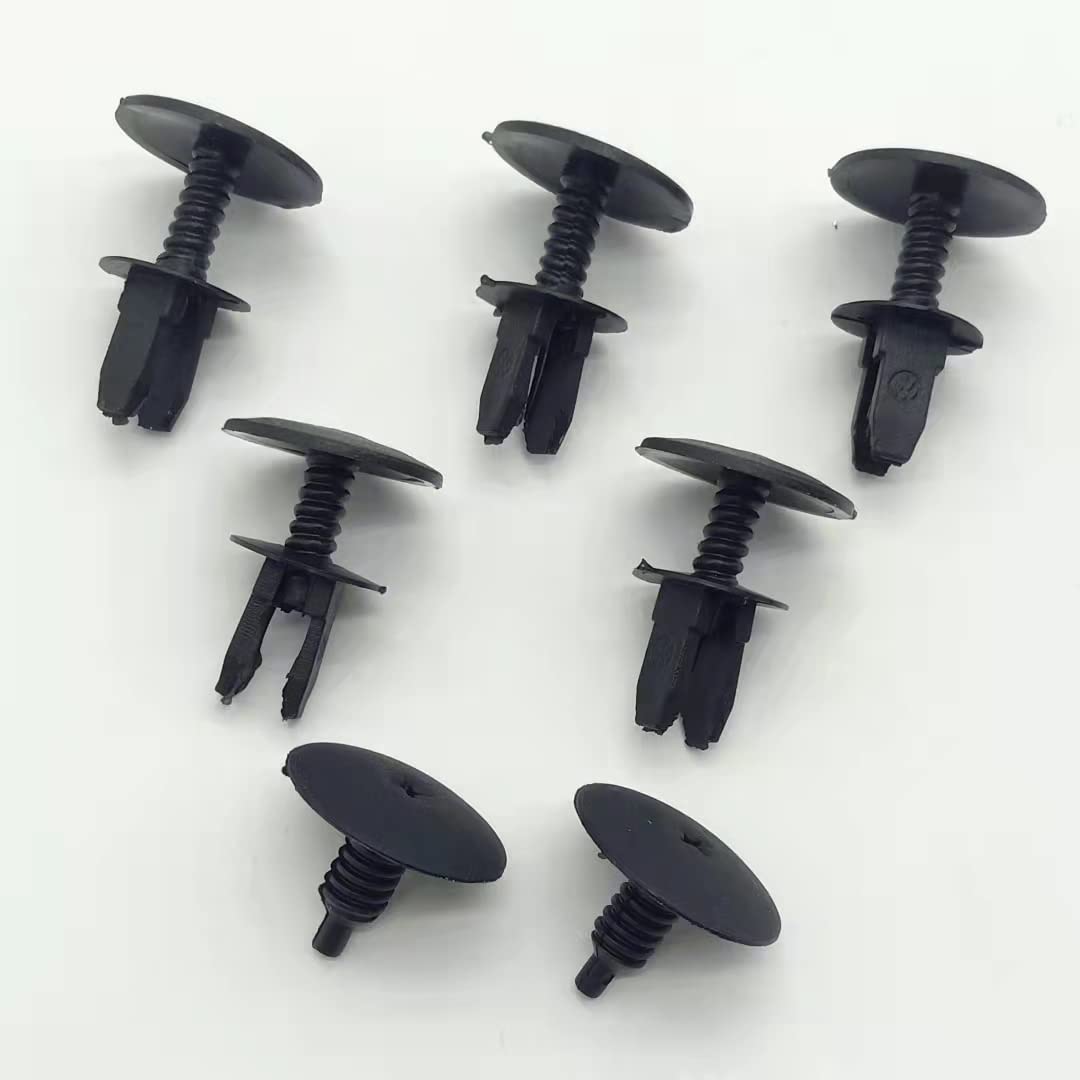 7-teiliges Set Zierleisten-Clips 1H0819055B01C 1H0819055C01C für Golf MK3 VR6 GTI Kutte Scuttle Trim Clips Wasser Regen Tablett Deflektor Panel 7-teiliges Set Zierleisten-Clips 1H0819055B01C 1H0819055C01C für Golf MK3 VR6 GTI Kutte Scuttle Trim Clips Wasser Regen Tablett Deflektor Panel von SHLPDFM