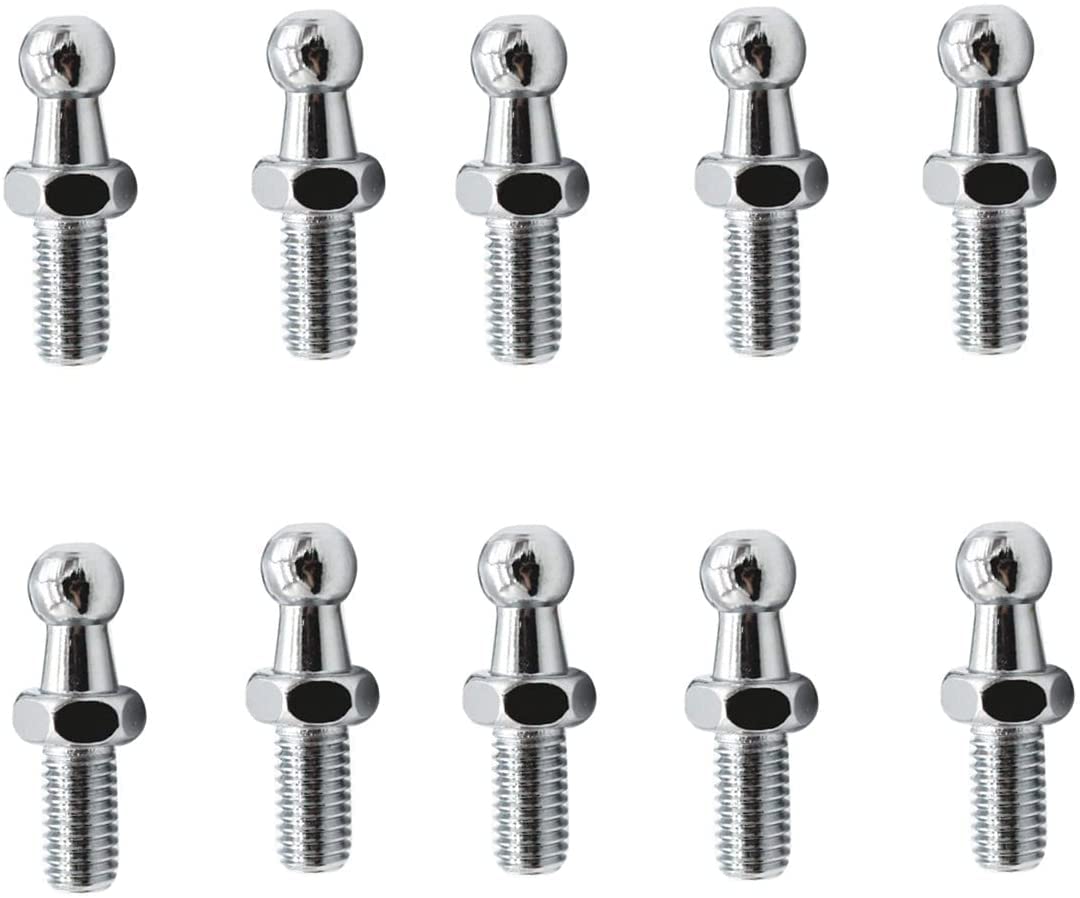 SHLPDFM 10x Kugelzapfen Kugelbolzenschraube Kugelkopf 10mm M6 Gewinde SHLPDFM 10x Kugelzapfen Kugelbolzenschraube Kugelkopf 10mm M6 Gewinde von SHLPDFM