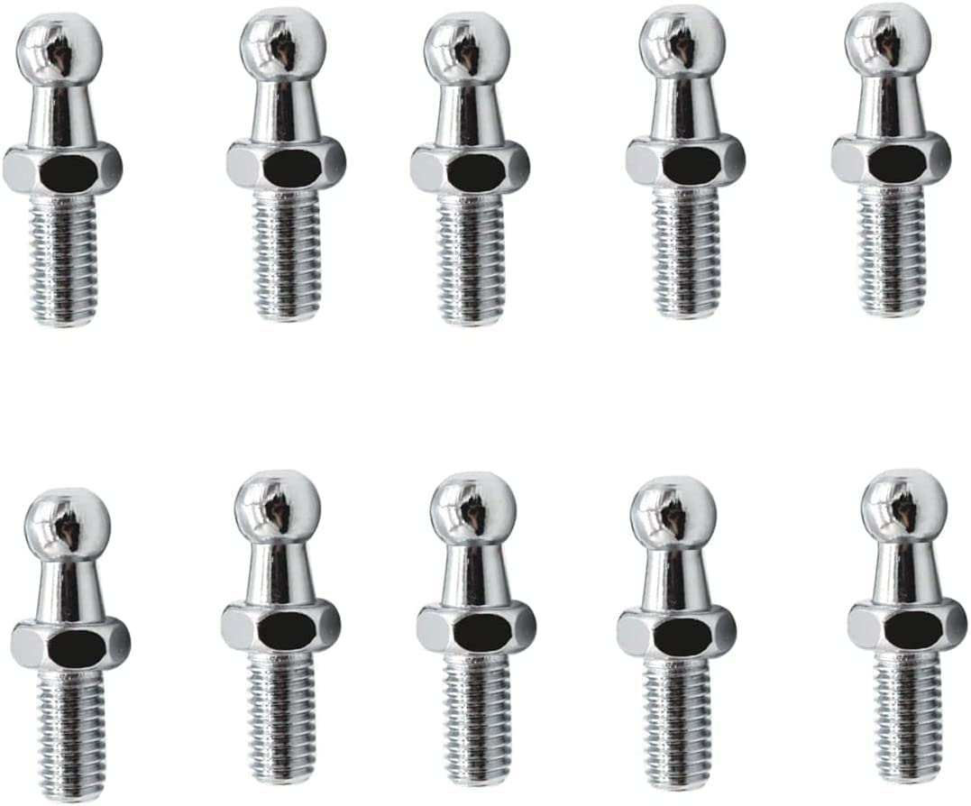 SHLPDFM 10x Kugelzapfen Kugelbolzenschraube Kugelkopf 13 mm M8 DIN 71803 Gewinde SHLPDFM 10x Kugelzapfen Kugelbolzenschraube Kugelkopf 13 mm M8 DIN 71803 Gewinde von SHLPDFM