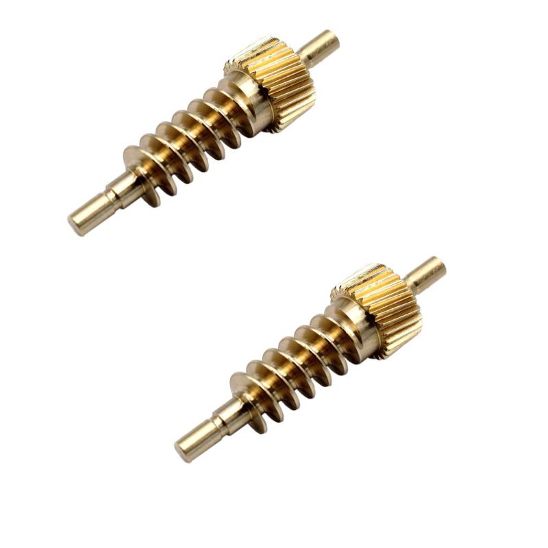 SHLPDFM 2 x Aktuator Zahnrad Sitz Adjust Gear Oberschenkel Unterstützung für B-M-W 5er E60 E61 F07 F10 F11 52107068045 52107120189（Gold） von SHLPDFM