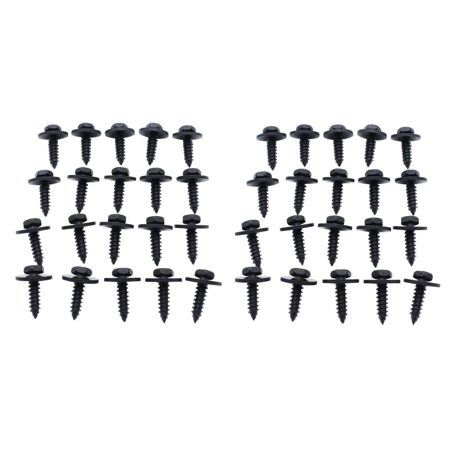 SHLPDFM 40x Torx Befestigungsschraube Radlaufabdeckung Schrauben für B-M-W Opel Ford VW 7119916949 SHLPDFM 40x Torx Befestigungsschraube Radlaufabdeckung Schrauben für B-M-W Opel Ford VW 7119916949 von SHLPDFM