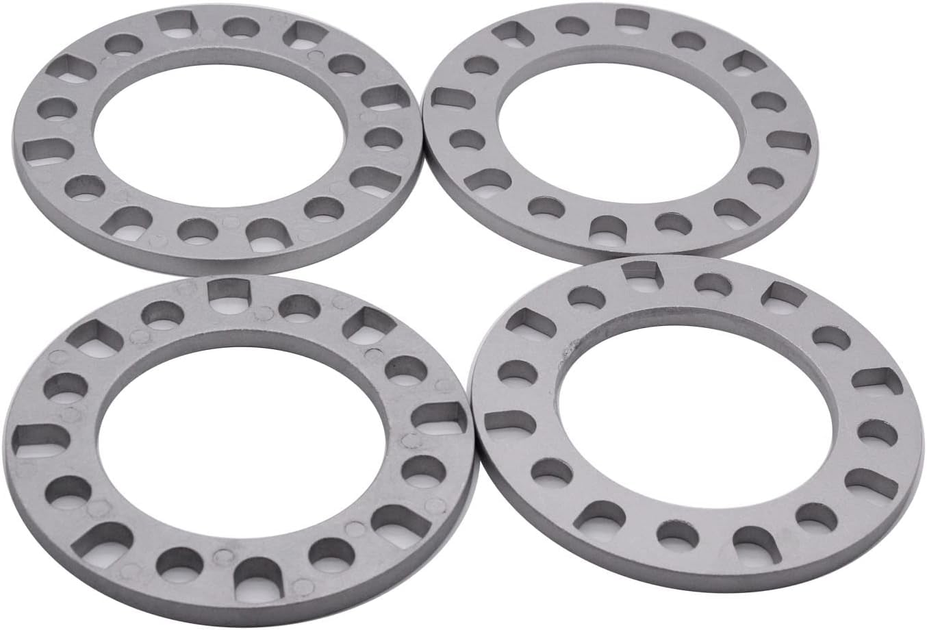 SHLPDFM 4x 12mm Spurverbreiterungen 8 Löcher,8x165.1mm, 8x170mm, 8x180mm PCD Radabstandshalter Unterlegscheiben Aluminum für Chevy Ford GMC Ram F-250 E-350 Ram 2500 SHLPDFM 4x 12mm Spurverbreiterungen 8 Löcher,8x165.1mm, 8x170mm, 8x180mm PCD Radabstandshalter Unterlegscheiben Aluminum für Chevy Ford GMC Ram F-250 E-350 Ram 2500 von SHLPDFM