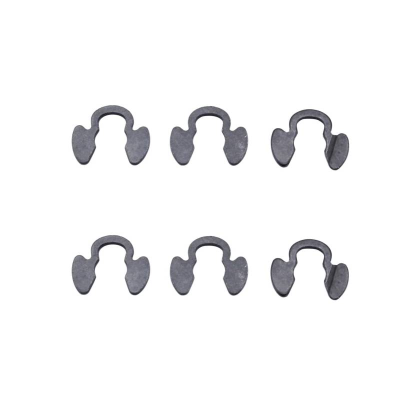SHLPDFM 6 x Turbolader Stellantrieb Wastegate Sicherungsring E Clip Pin für Garrett T2 T25 T28 von SHLPDFM