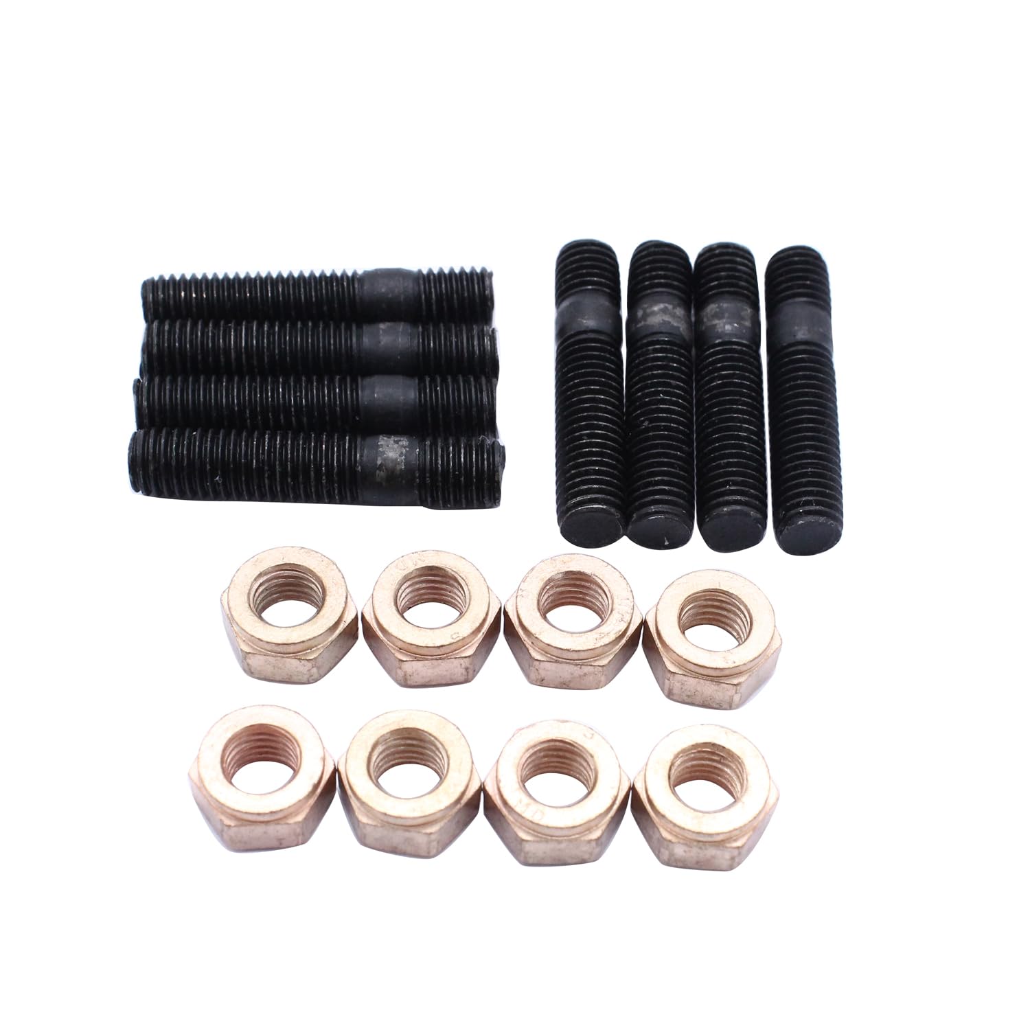 SHLPDFM 8 Stück Stehbolzen Stiftschraube Abgaskrümmer Hochfest M8x40mm + 8 Stück Muttern SHLPDFM 8 Stück Stehbolzen Stiftschraube Abgaskrümmer Hochfest M8x40mm + 8 Stück Muttern von SHLPDFM