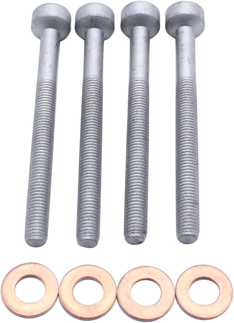 SHLPDFM 8-teiliges Einspritzdüse Kupfer Dichtungsring Dehnschrauben Injektor Halterung für Mercedes Sprinter W906 651 Motor ab 2006 SHLPDFM 8-teiliges Einspritzdüse Kupfer Dichtungsring Dehnschrauben Injektor Halterung für Mercedes Sprinter W906 651 Motor ab 2006 von SHLPDFM