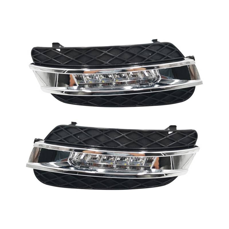 1 Paar Tagfahrlicht Nebelscheinwerferabdeckung Kompatibel mit Mercedes Benz ML350 W164 ML280 ML300 ML320 2006 2007 2008 2009(No Decoder) von SHOLIRMET