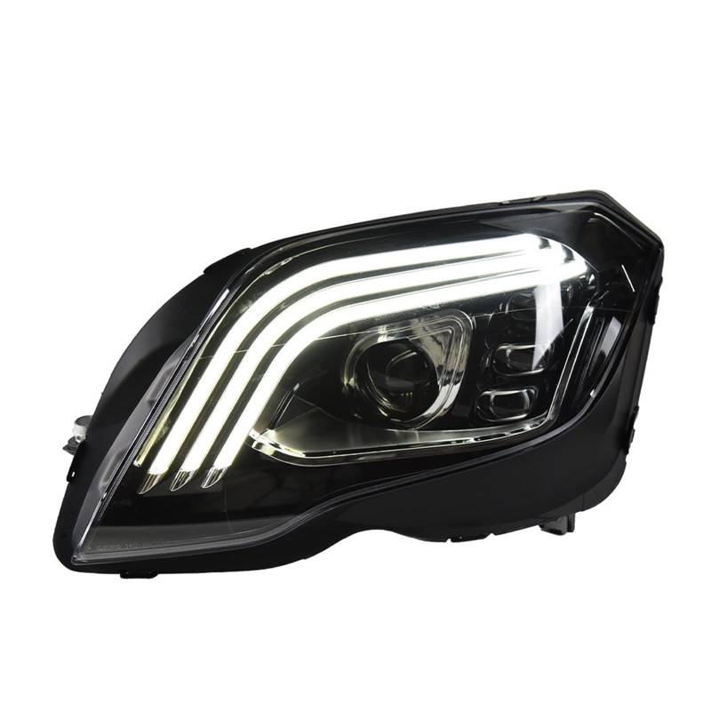 SHOLIRMET Auto-Styling-Scheinwerfer, kompatibel mit Benz GLK300 2008–2015 X204 GLK260 GLK, LED-Scheinwerfer, DRL, dynamisches Signal, Autozubehör von SHOLIRMET