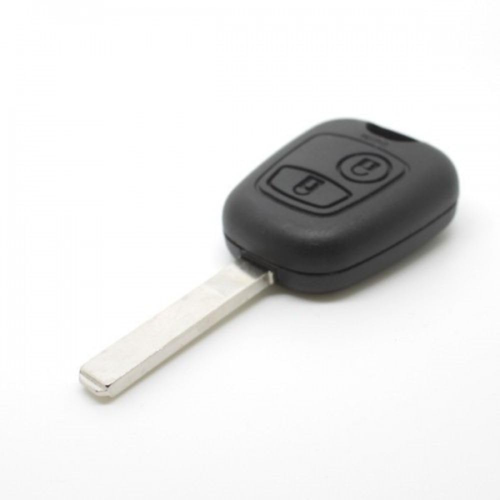 Schlüsselgehäuse mit 2 Tasten für Peugeot 107, 207, 307, 308 und Citroen C1, C2, C3, C4, C5, C6, C8 von SHOP-STORY