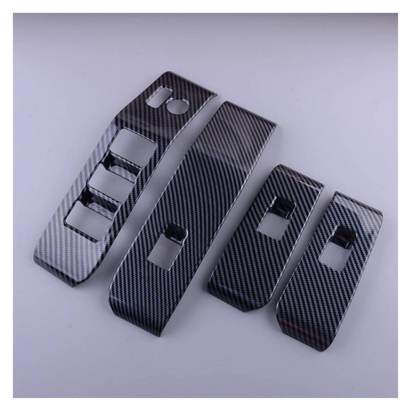 Auto Innenstyling 1 Set LHD Fensterheber Schalter Panel Trim Abdeckrahmen Dekor Für Highlander 2020 2021 2022 von SHOUXI