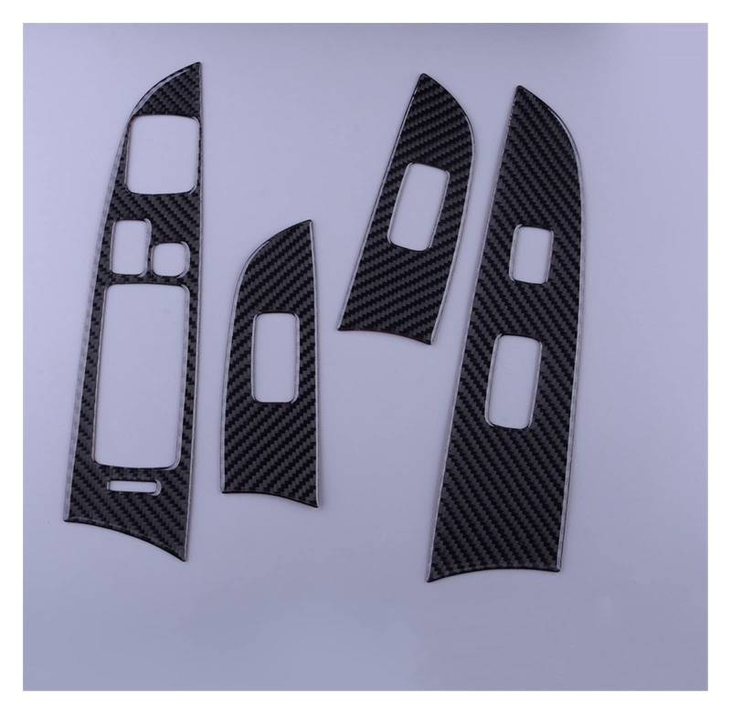 Auto Innenstyling 4 Stücke Auto Fensterheber Schalter Panel Abdeckung Trim Rahmen Für IS250 IS350 2006 2007 2008 2009 2010 LHD von SHOUXI