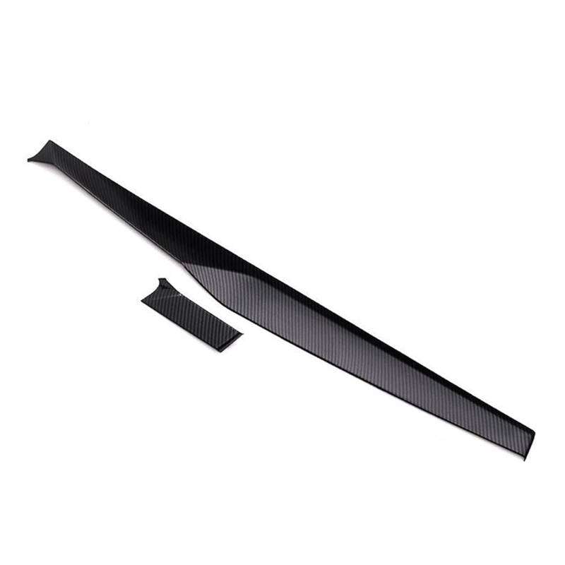 Auto Innenstyling Auto Mittelkonsole Armaturenbrett Zierstreifen Verkleidungsabdeckung ABS Zubehör Für A6 C8 A7 A8 2019-2022 LHD von SHOUXI