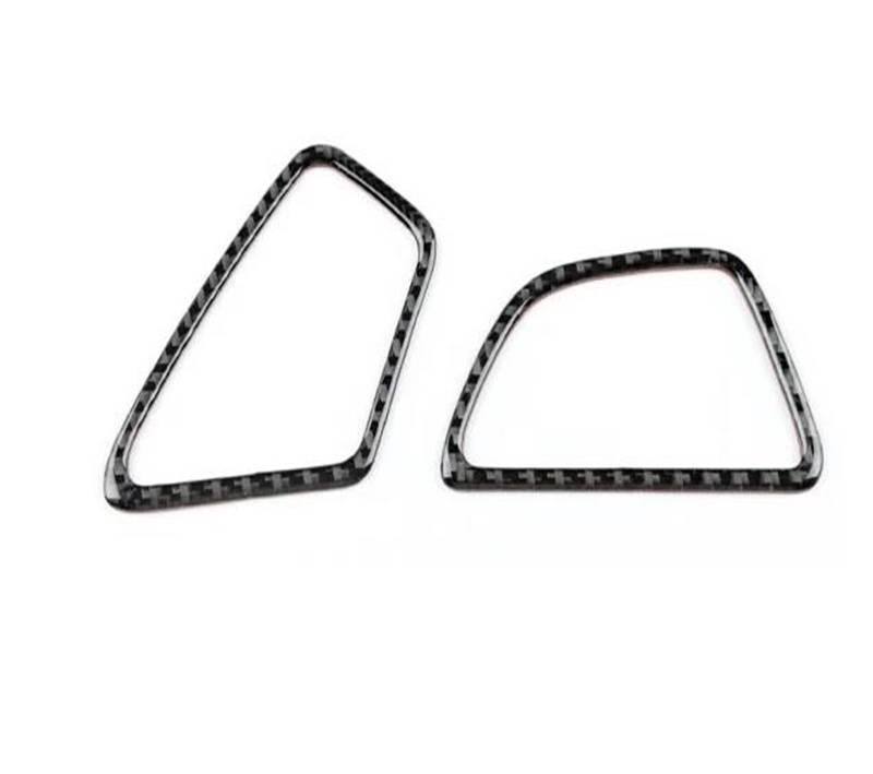 Auto Innenstyling Carbon Fiber Für ILX 2013-2022 Auto Anti-beschlag Air Outlet Trim Aufkleber LHD(Schwarz) von SHOUXI