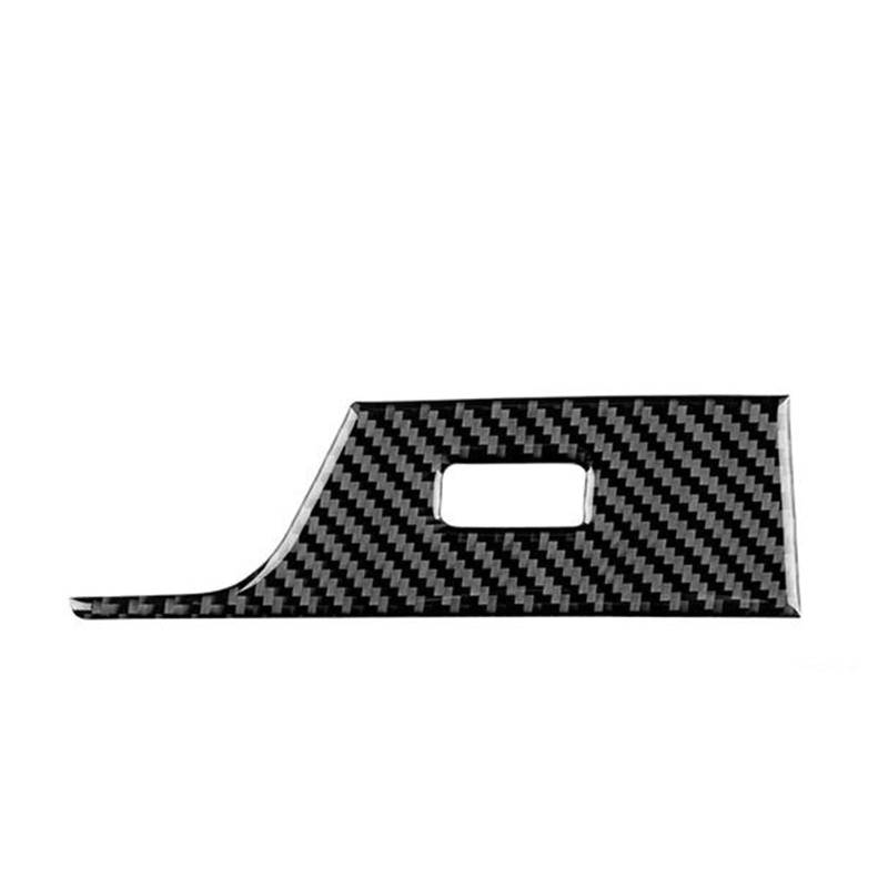 Auto Innenstyling Für Sportage 2022 2023 2024 2025 LHD RHD Auto Center Console Side Outlet Panel Aufkleber Zubehör(Schwarz,Rhd) von SHOUXI