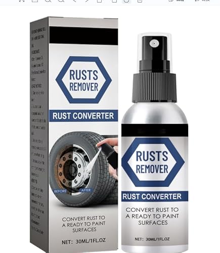 SHOWHEEL Rostentferner Sprayer, Rust Remover Spray, Mehrzweck-Entrostungsreiniger, Rost Entfernen, Autowartungsreinigung Rostlöser, Rostentferner für Metall/Türschnalle/Auto/Fahrradkette SHOWHEEL Rostentferner Sprayer, Rust Remover Spray, Mehrzweck-Entrostungsreiniger, Rost Entfernen, Autowartungsreinigung Rostlöser, Rostentferner für Metall/Türschnalle/Auto/Fahrradkette von SHOWHEEL