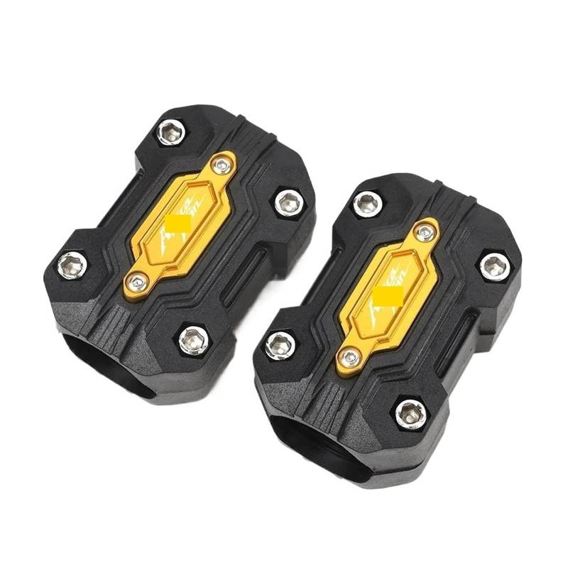 Motorrad Bumper Block Schutzdekor Moto Rcycle Stoßstange Dekorative Blöcke Moto Rcycle Motor Schutz Stoßstange Schutz Dekorative Zubehör Moto Für Afrika Für Twin 1100 CRF1100 / L CRF 1000 / L XRV 750 von SHSHJJB