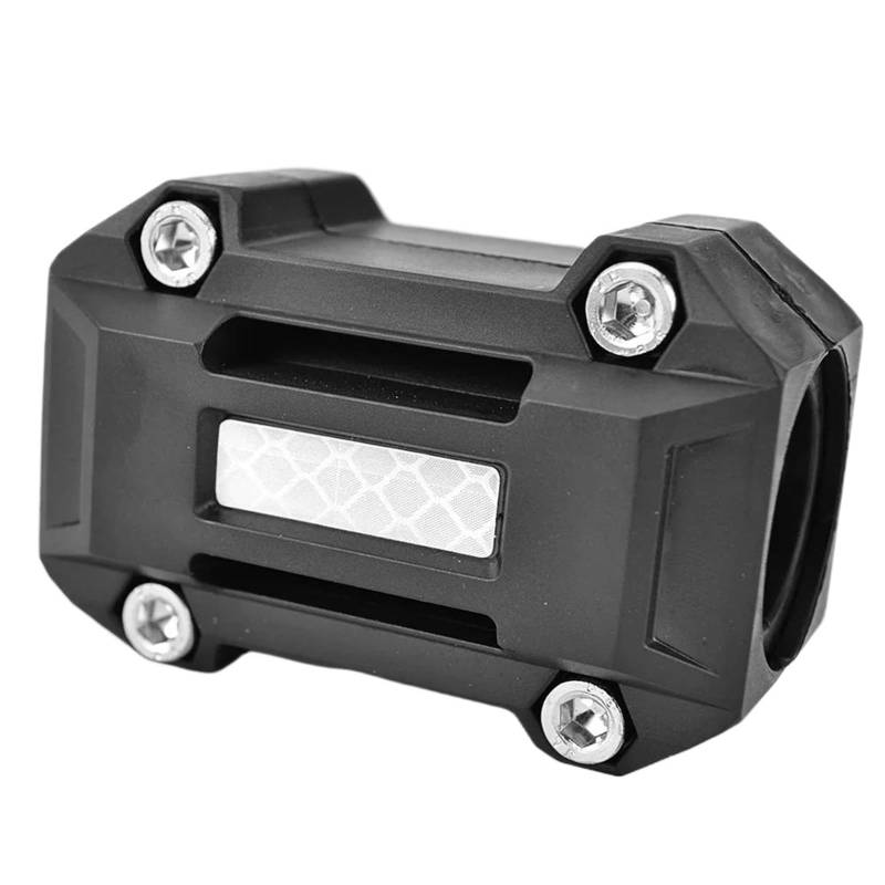 Motorrad Schutz stoßstangenblock Motorrad Motorschutz Slider Protector Universal Motorschutz Schutz Stoßstange Crash Bar Für R1200GS LC ADV F700GS F800GS F650GS HP2 Stoßfänger-Dekoration(Silver) von SHSHJJB